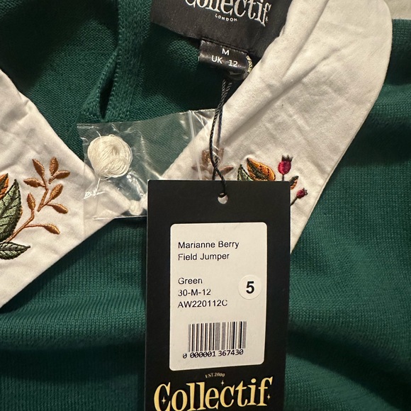 Berry Field Marianne Sweater by Collectif - Picture 12 of 12